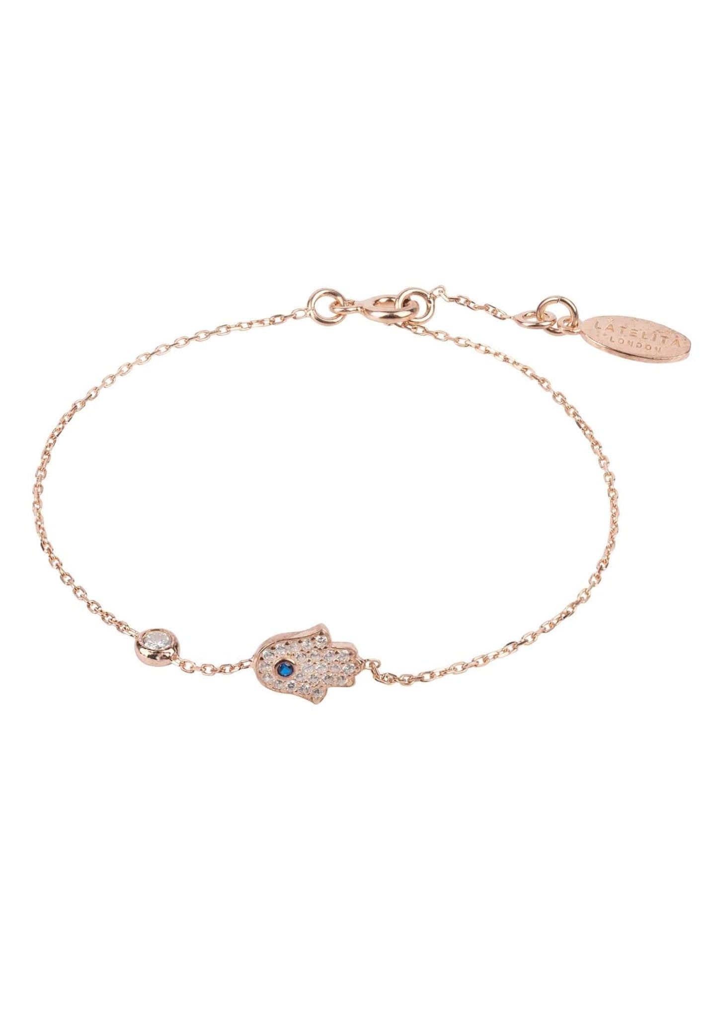 Hamsa Hand Bracelet - Protective Radiance, Everyday Elegance - Desire & Hope