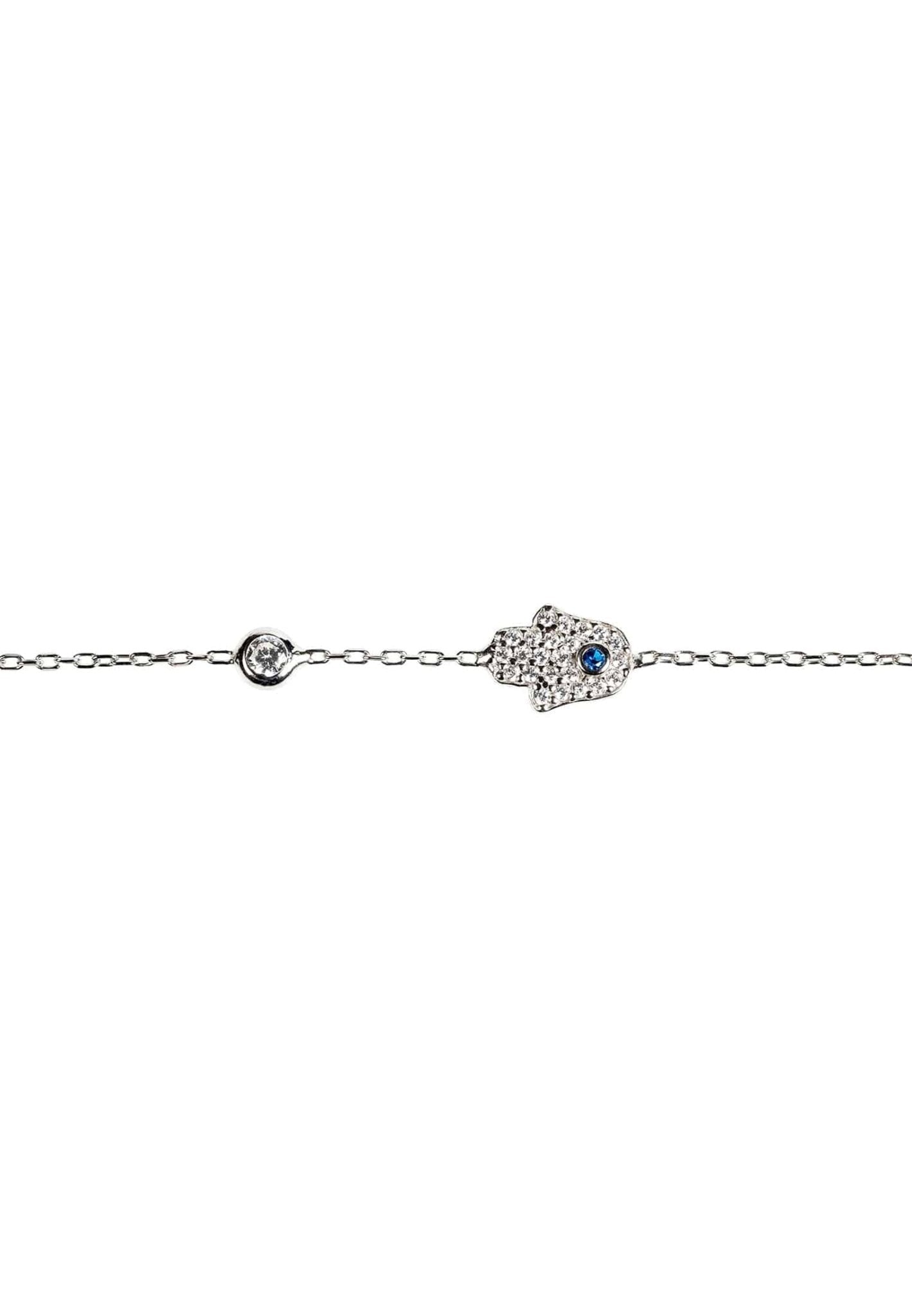 Hamsa Hand Bracelet - Protective Radiance, Everyday Elegance - Desire & Hope